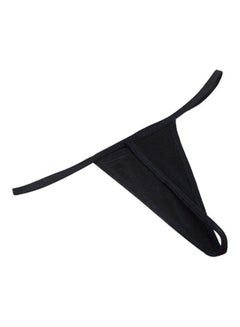 Women Low Waist Panty G-String Underwear Sleepwear Briefs Black