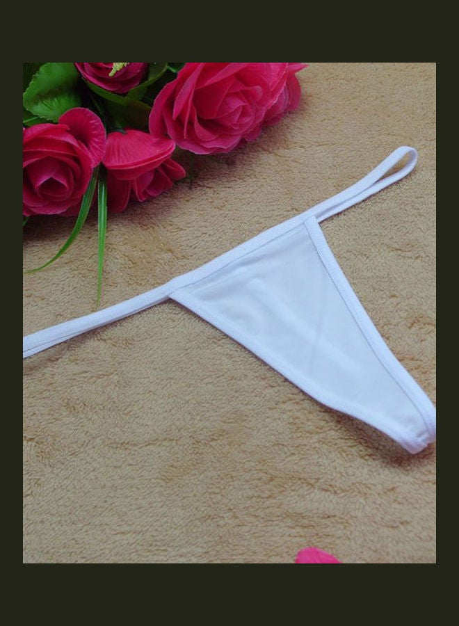 Generic - Women Low Waist Panty G-String Underwear Sleepwear Briefs Black - Image 1