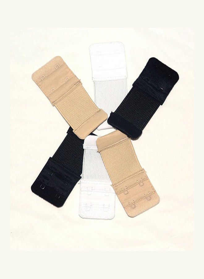 Pack Of 5 Bra Extender With 2 Hook Multicolour  - Image 2