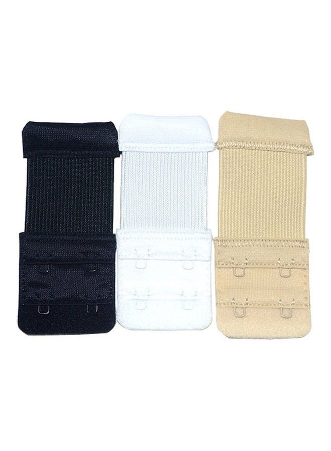 Pack Of 5 Bra Extender With 2 Hook Multicolour  - Image 3