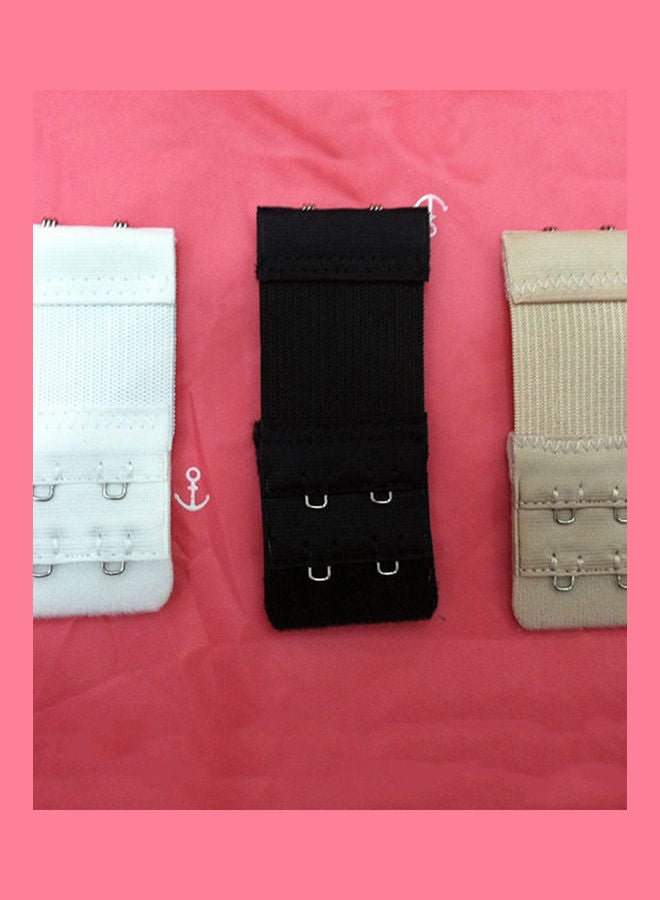 Pack Of 5 Bra Extender With 2 Hook Multicolour  - Image 4