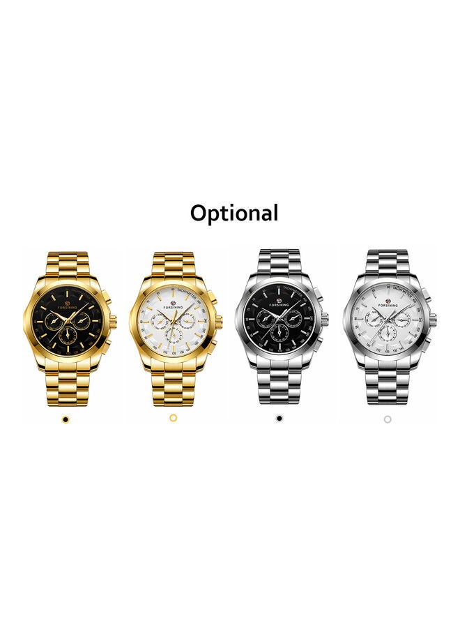 Generic Automatic Mechanical Time Date Week Display Glowing Pointer 30M Waterproof Male Fashion Watches Masculine Wristband For Business Daily Life  - Image 5