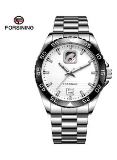 Generic Forsining Men Automatic Mechanical Accurate Time Transparent Back Glowing Pointer 30 M Waterproof Male Fashion Watches Masculine Wristband  - Image 4