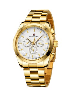 Generic Forsining Men Automatic Mechanical Time Date Week Display Glowing Pointer 30 M Waterproof Male Fashion Watches Masculine Wristband  - Image 1
