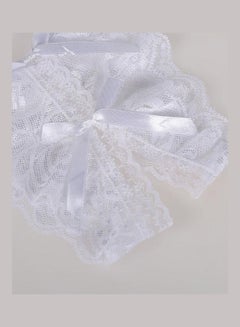 Generic Women Lace Crotchless See Through Low Rise G-String Thong Briefs Underwear Rose Red  - Image 5