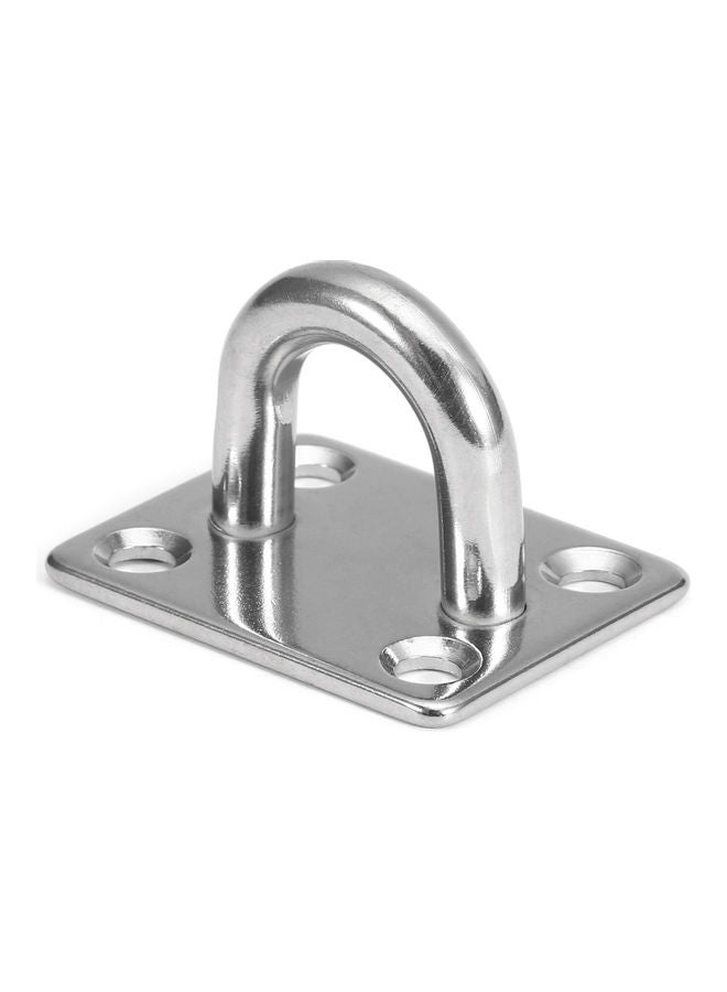 Generic 4 Pcs Pad Eye Plates Marine Hardware Multifunctional Wall Mount Hook Loops 304-m8 11 x 3.5 x 9cm - Image 4