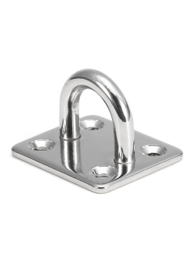 Generic 4 Pcs Pad Eye Plates Marine Hardware Multifunctional Wall Mount Hook Loops 304-m6 11 x 3.5 x 9cm - Image 3
