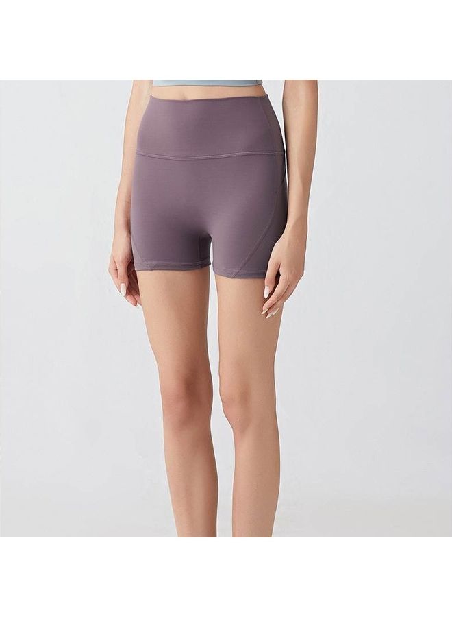Solid Skinny Yoga Shorts M - Image 5
