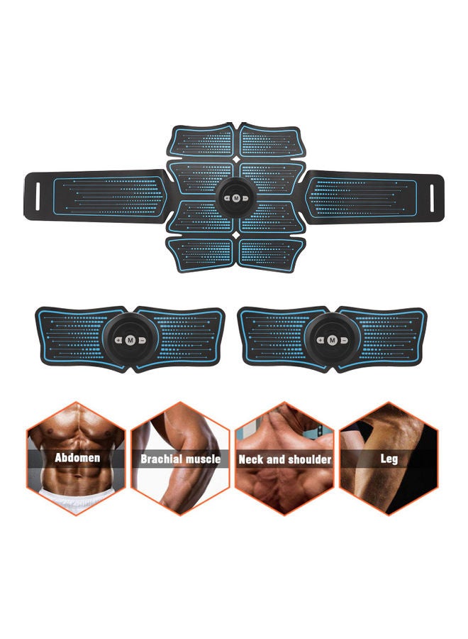 جهاز تدليك عضلات البطن متعدد الوظائف مزود بوسادة تدليك لنحت عضلات البطن والمنزل والبطن والذراع والساق 26 x 4.6 x 19سم - Image 4