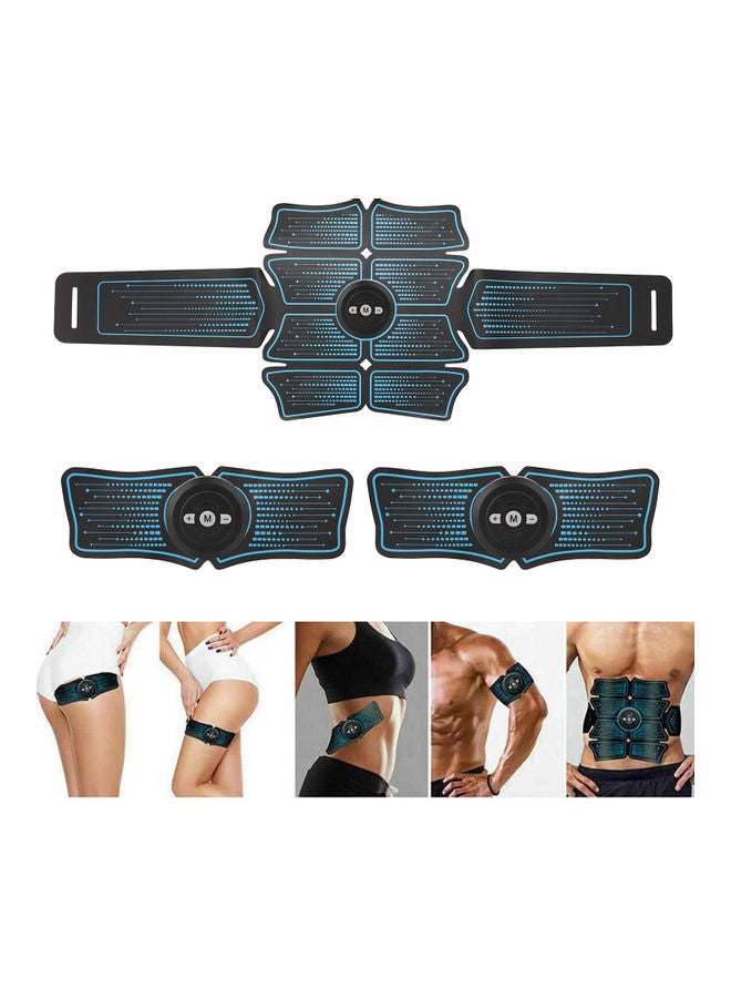 جهاز تدليك عضلات البطن متعدد الوظائف مزود بوسادة تدليك لنحت عضلات البطن والمنزل والبطن والذراع والساق 26 x 4.6 x 19سم - Image 5