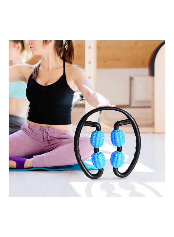 4 Wheel Trigger Point Massage Roller For Arm Leg Neck Muscle Tissue Massager For Fitness Gym Yoga Pilates Sports - Image 2