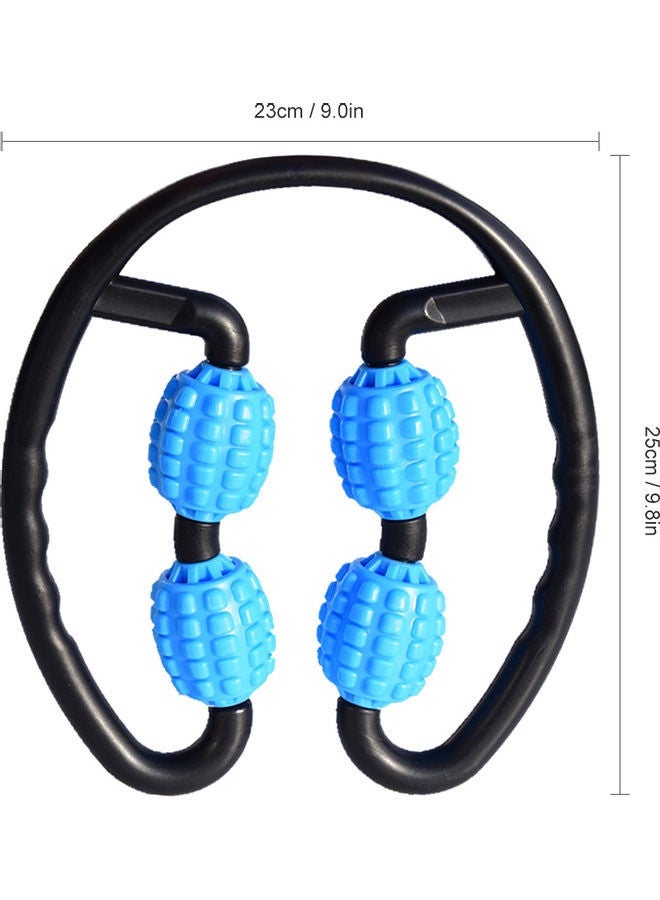 4 Wheel Trigger Point Massage Roller For Arm Leg Neck Muscle Tissue Massager For Fitness Gym Yoga Pilates Sports - Image 5