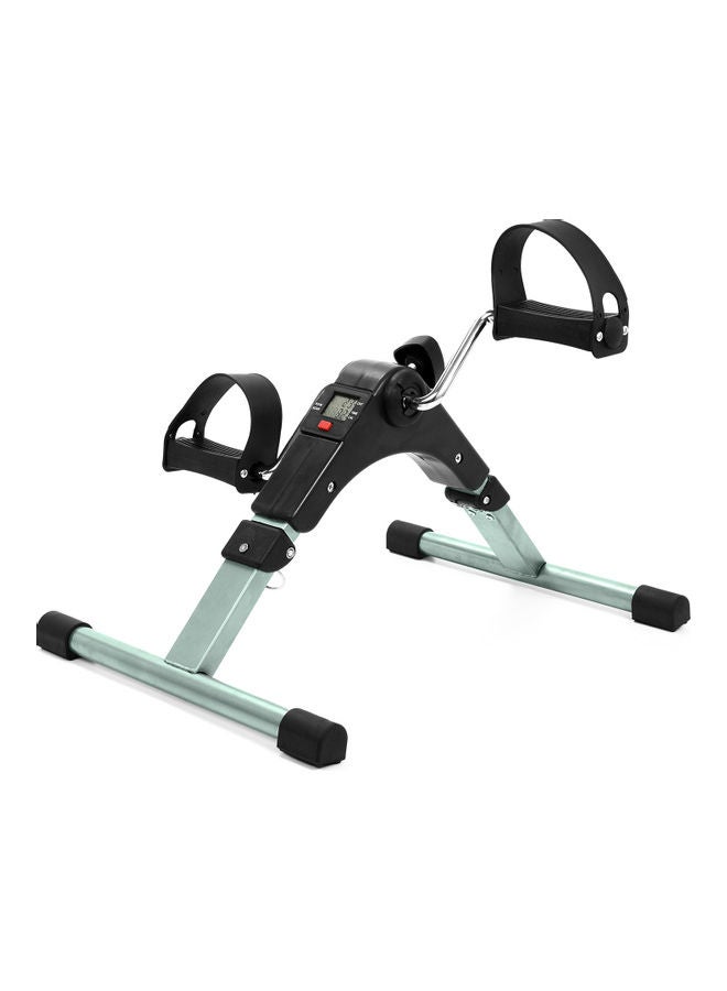 Generic Folding Fitness Pedal Stepper Exercise Machine LCD Display Indoor Cycling Bike With Adjustable Resistance For Home Office Gym 38 x 17.5 x 33cm  - Image 1