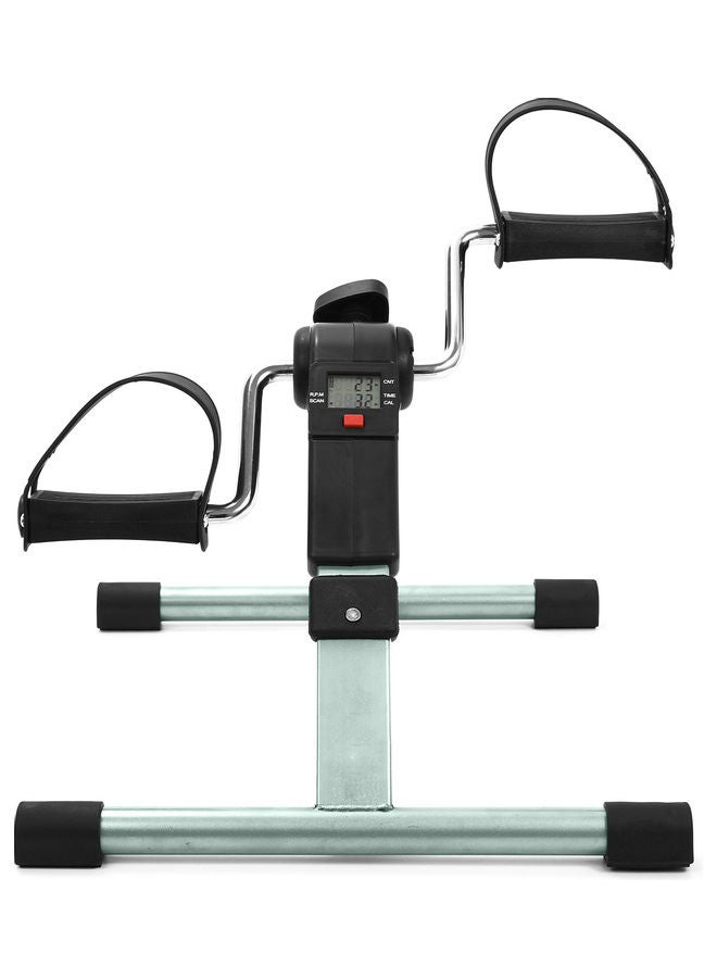 Generic Folding Fitness Pedal Stepper Exercise Machine LCD Display Indoor Cycling Bike With Adjustable Resistance For Home Office Gym 38 x 17.5 x 33cm  - Image 3