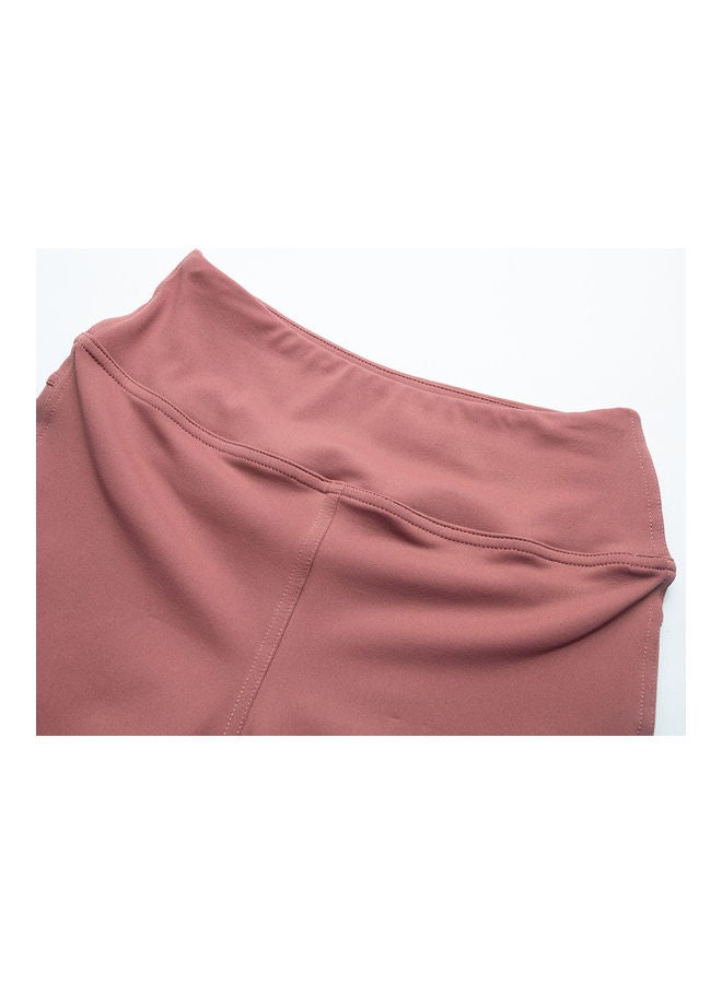 Generic High Waist Bodycon  Sports Shorts  - Image 2
