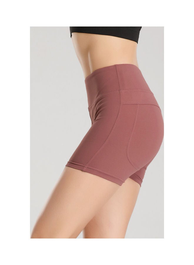 Generic High Waist Bodycon  Sports Shorts  - Image 5