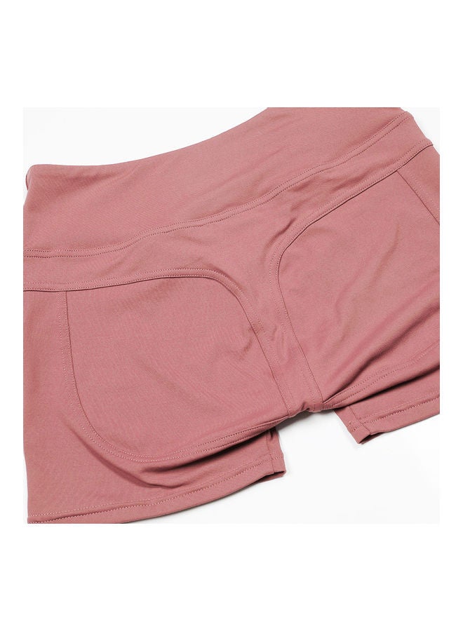 Generic High Waist Bodycon  Sports Shorts  - Image 2