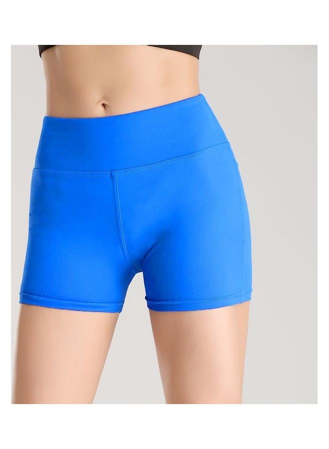 Generic High Waist Bodycon  Sports Shorts  - Image 1