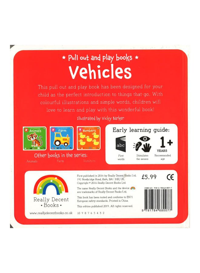 Pull Out And Play Vehicles Board Book English - 06 Apr 2016  - Image 2