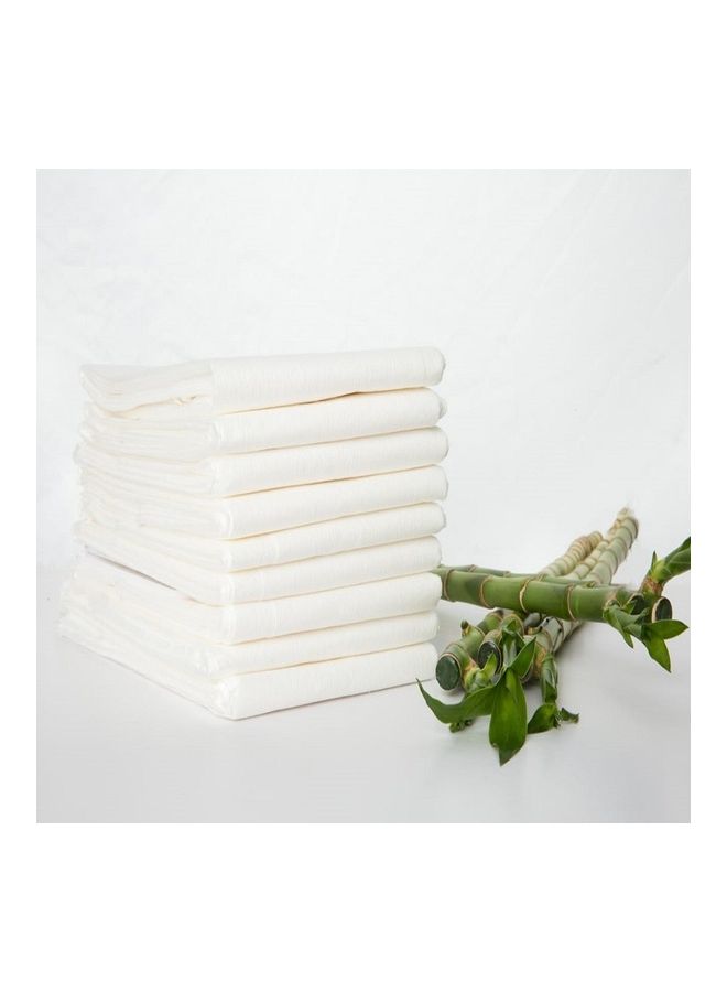 Generic 25-Piece World Care Disposable Towels White 160 x 80cm  - Image 3