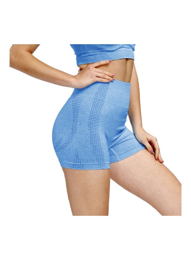 Seamless Bodycon Sports Shorts - Image 4