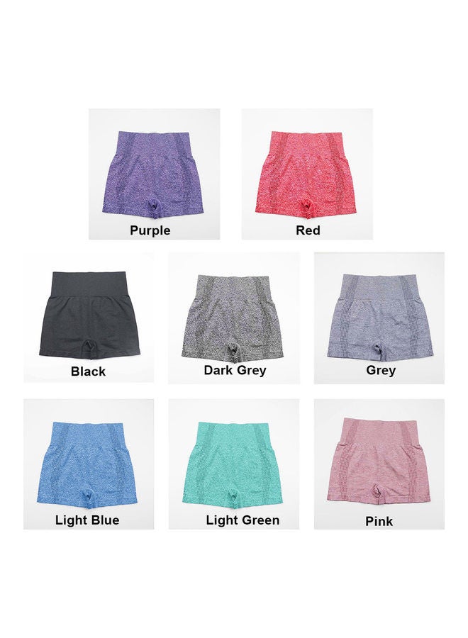 Generic Seamless Bodycon Sports Shorts  - Image 3