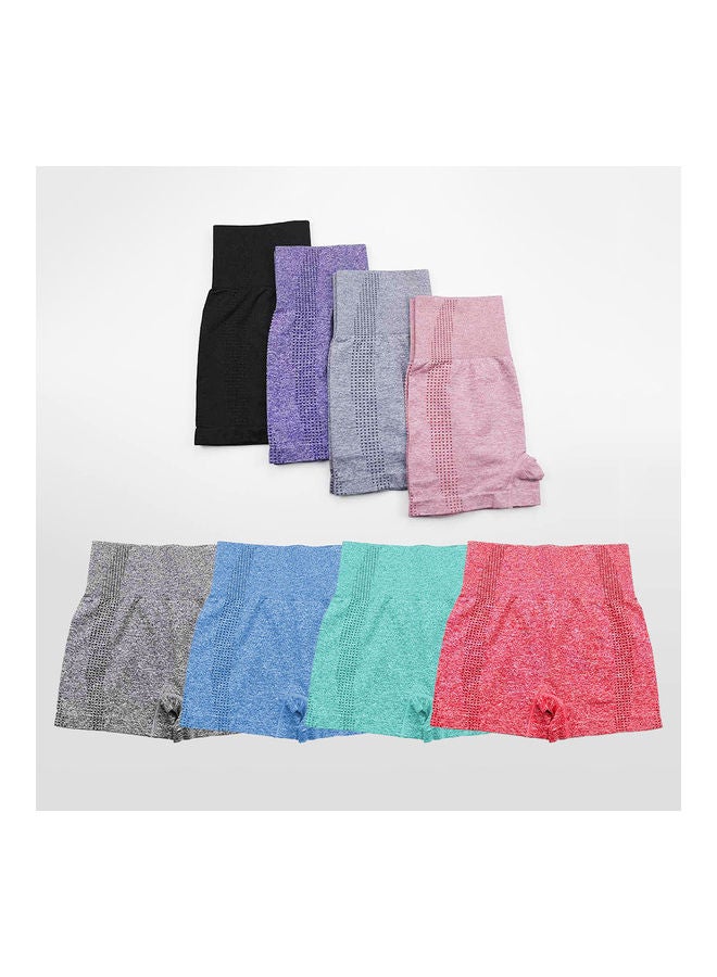 Generic Seamless Bodycon Sports Shorts  - Image 5