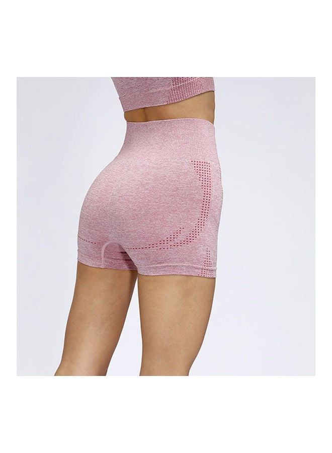 Seamless Bodycon Sports Shorts - Image 2