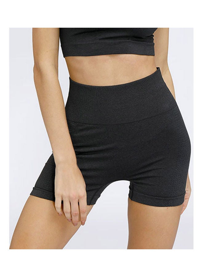 Generic Seamless Bodycon Sports Shorts  - Image 1