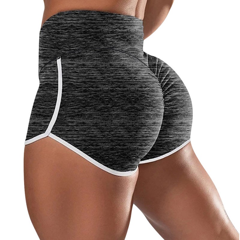 Generic High Waisted Workout Shorts L  - Image 3