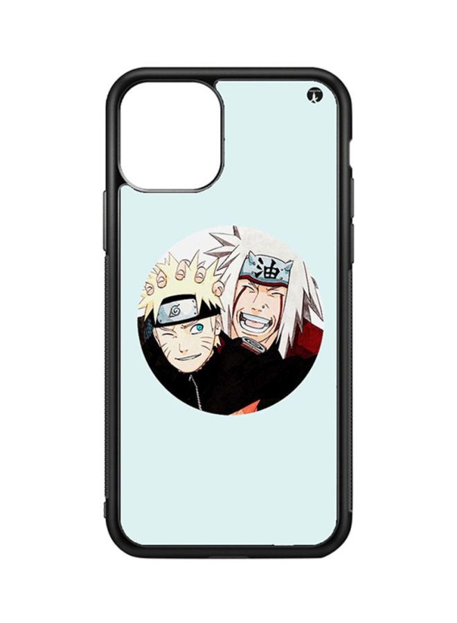Protective Case Cover For Apple iPhone 11 Pro Max The Anime Naruto (Black Bumper)