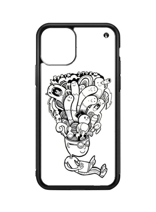 بي بي غطاء حماية واقٍ لهاتف أبل آيفون 11 برو ماكس أبيض/ أسود