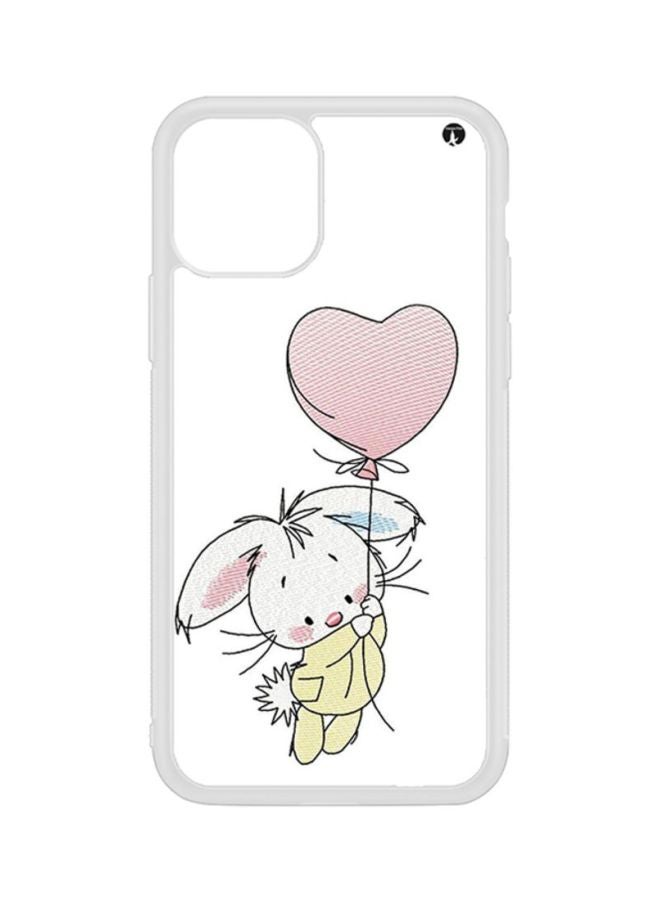 بي بي غطاء حماية واقٍ لهاتف آيفون 11 برو ماكس أبيض/وردي/أصفر