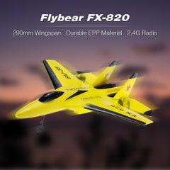 fX 820 2.4G 2CH Remote Control SU-35 Glider 290mm Wingspan EPP Micro Indoor RC Airplane Aircraft RTF 42.5*8.1*32.6cm  - Image 4