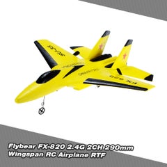 fX 820 2.4G 2CH Remote Control SU-35 Glider 290mm Wingspan EPP Micro Indoor RC Airplane Aircraft RTF 42.5*8.1*32.6cm  - Image 1