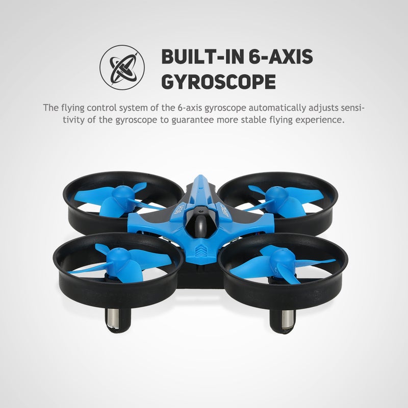 JJRC - H36 2.4G 4CH 6-Axis Gyro RC Quadcopter One Key Return/3D Flip/Speed Switch 14*8.7*11.2cm - Image 1