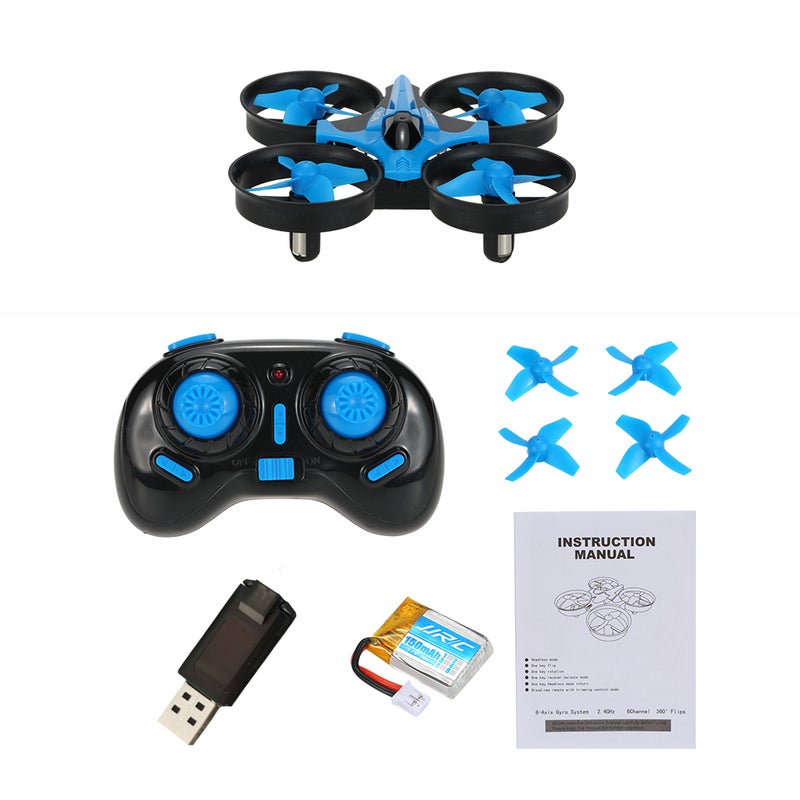 JJRC - H36 2.4G 4CH 6-Axis Gyro RC Quadcopter One Key Return/3D Flip/Speed Switch 14*8.7*11.2cm - Image 1