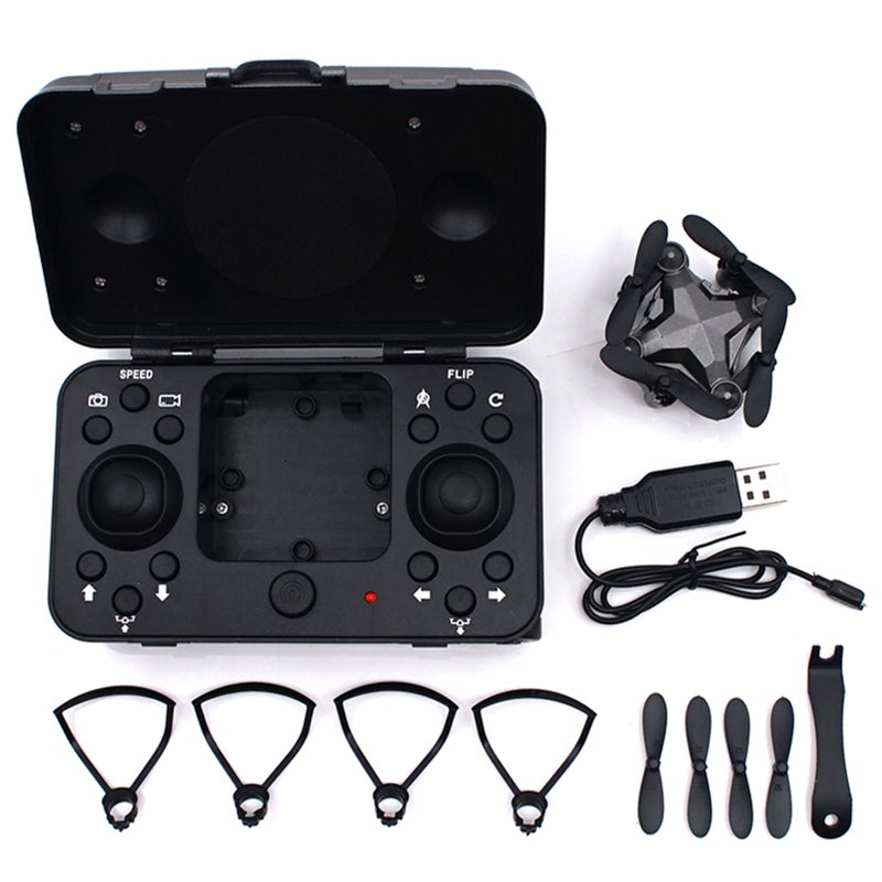 Generic - DH-120 RC With Camera 480P Wifi FPV Mini Drone Foldable Quadcopter Indoor Toy 20.5*6.5*13cm - Image 1