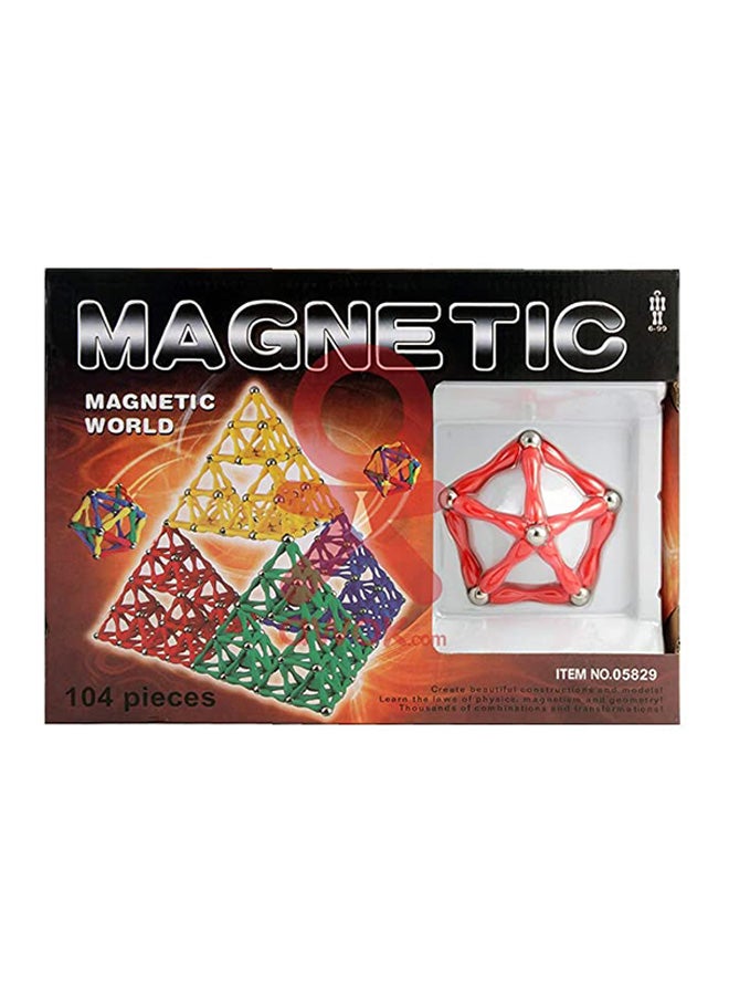 ماجنيتك مكعبات بناء من 52 قطعة - Image 1