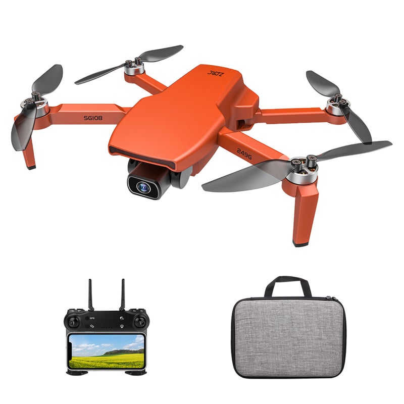 Generic SG108 RC Drone Dual Camera 5G WiFi FPV GPS Optical Flow Positioning Gesture Quadcopter  - Image 1