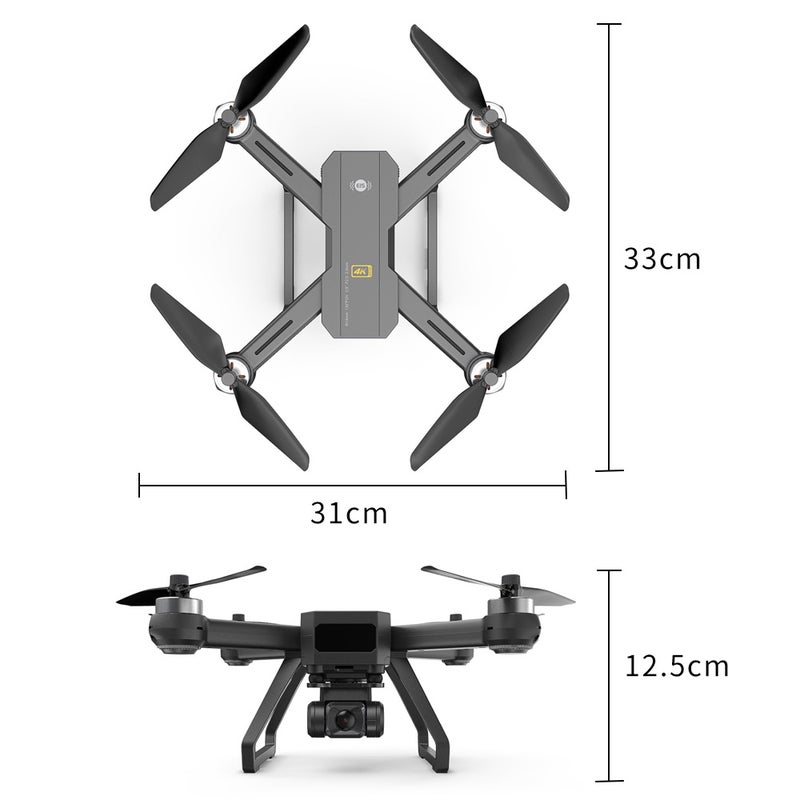 Mjx - B20 EIS GPS RC Drone With Camera 4K  Optical Flow Positioning Quadcopter 28*15*27.5cm - Image 1