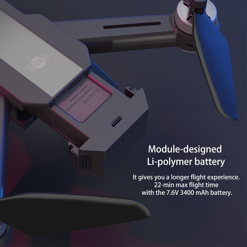 Mjx - B20 EIS GPS RC Drone With Camera 4K  Optical Flow Positioning Quadcopter 28*15*27.5cm - Image 1