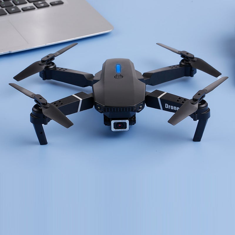 LS-E525 RC Drone Dual Camera WiFi FPV Altitude Hold Gesture 21.5*7*18cm
