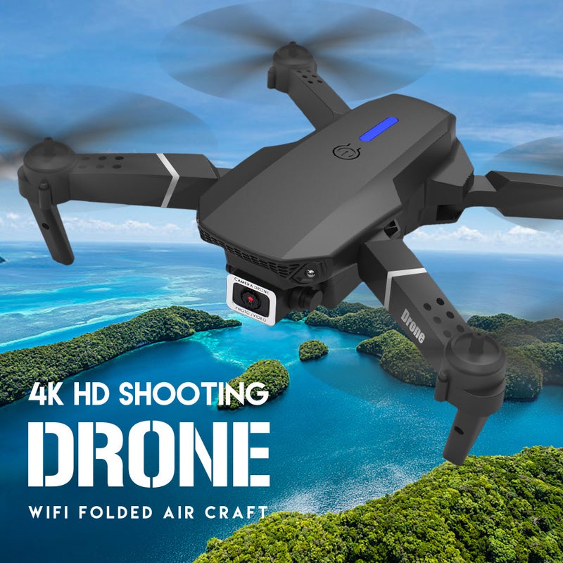 Generic - LS-E525 RC Drone Dual Camera WiFi FPV Altitude Hold Gesture - Image 1