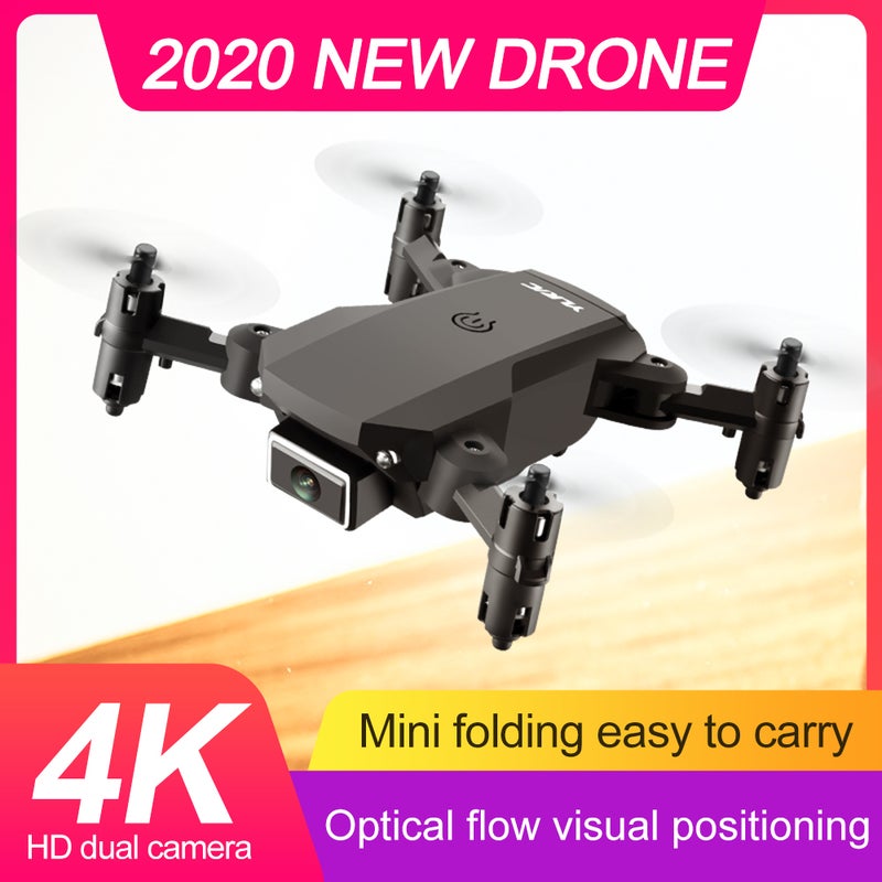 Generic - S66 RC Drone With 4K Dual Camera Optical Flow Positioning 20*5.5*10cm - Image 1