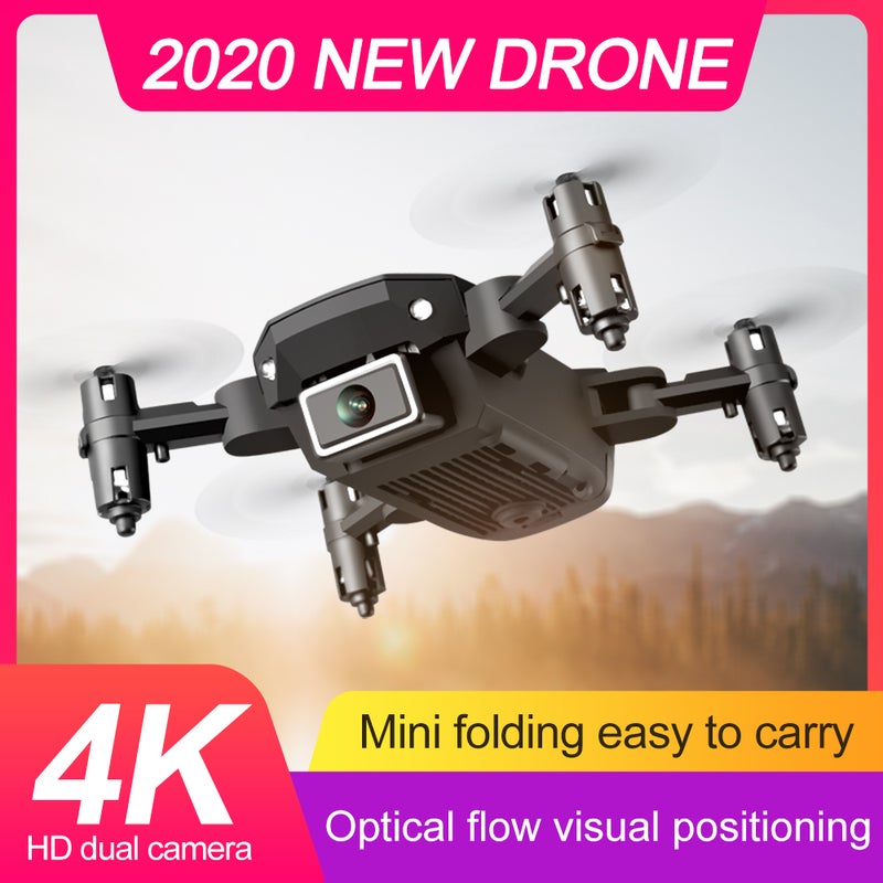 Generic - S66 RC Drone With 4K Dual Camera Optical Flow Positioning 20*5.5*10cm - Image 1