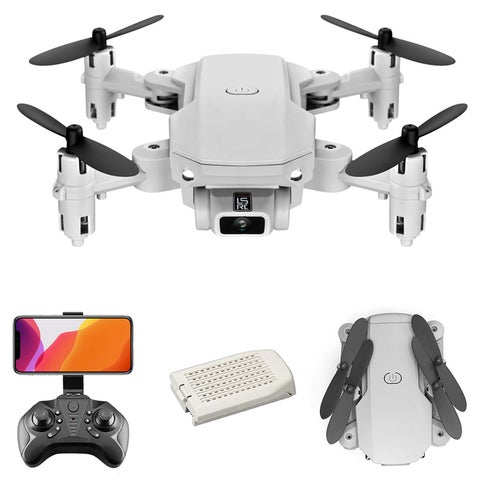 LS-MIN Mini Drone RC Quadcopter 480P Camera 360° Flip 6-Axis Gyro
