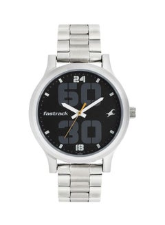 Boys' Stainless Steel Round Analog Wrist Watch 38051SM07