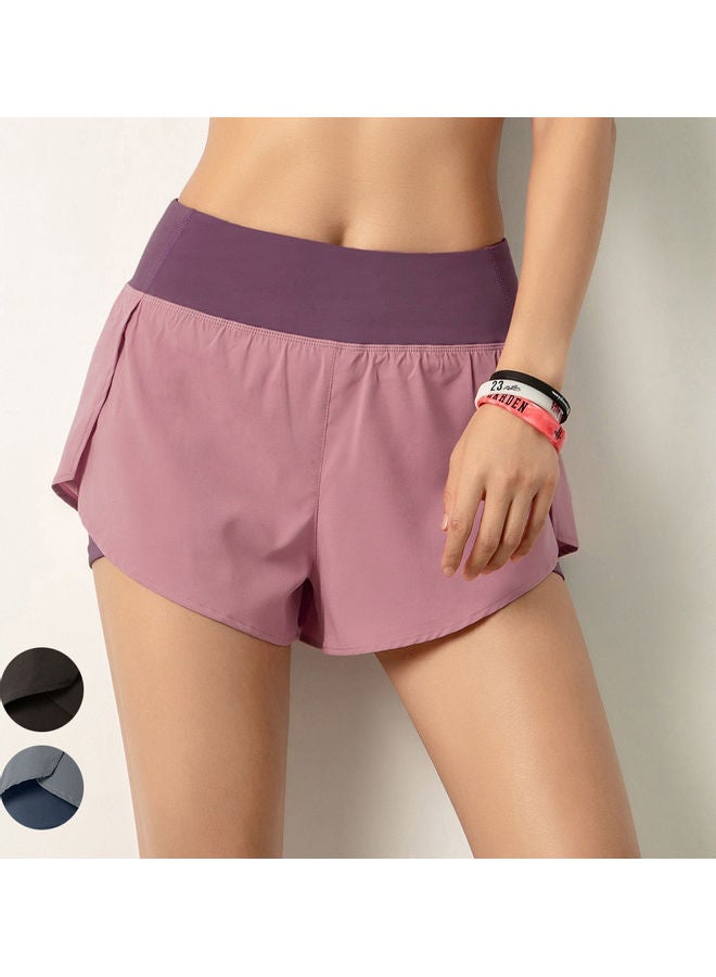 Generic 2-In-1 With Pocket Wide Waistband Coverage Layer Compression Liner Running Shorts S 20 x 3 x 18cm  - Image 2