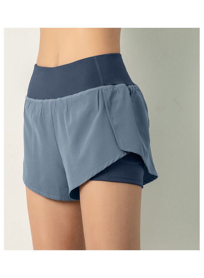 Generic 2-In-1 With Pocket Wide Waistband Coverage Layer Compression Liner Running Shorts XL 20 x 3 x 18cm  - Image 4